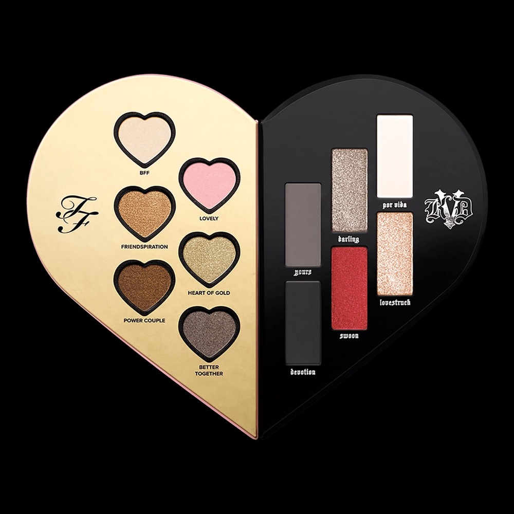 Too Faced Kat Von D heart palette